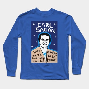 Carl Sagan Long Sleeve T-Shirt